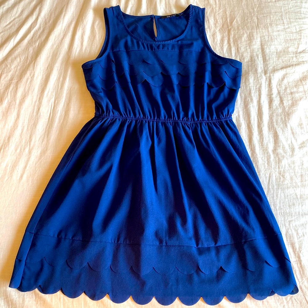 Fun Summer scalloped dress
